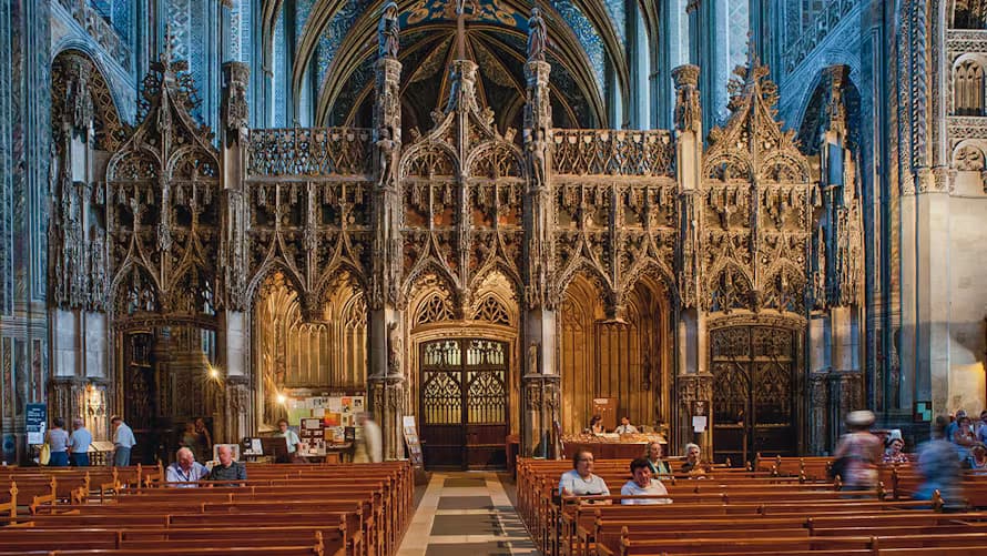 Intérieur de la cathédrale Sainte-Cécile
